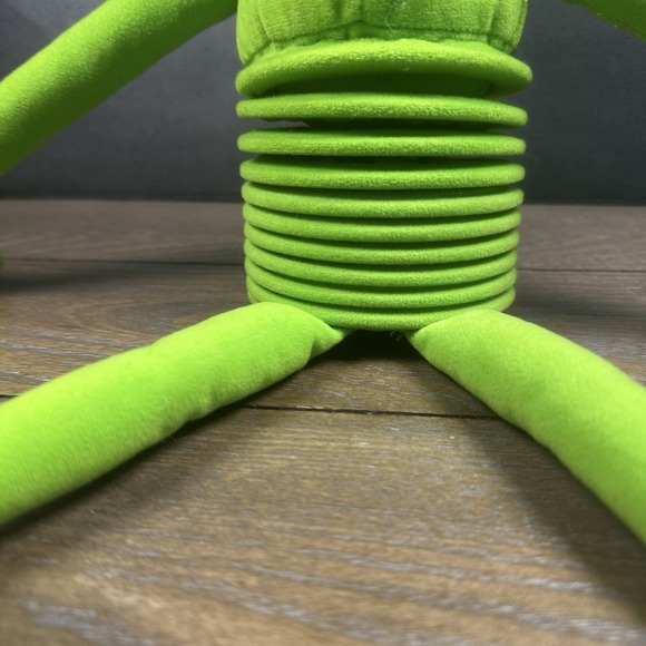 Vintage Nanco Sesame Street Kermit The‎ Frog Slinky Suction Cup 13" Plush Figure - Picture 15 of 16